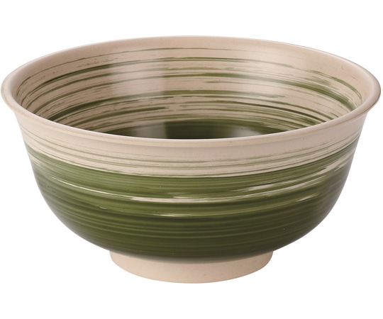 福井クラフト 深麺鉢 織部刷毛目塗 φ174mm 50022625 1個（ご注文単位1個）【直送品】