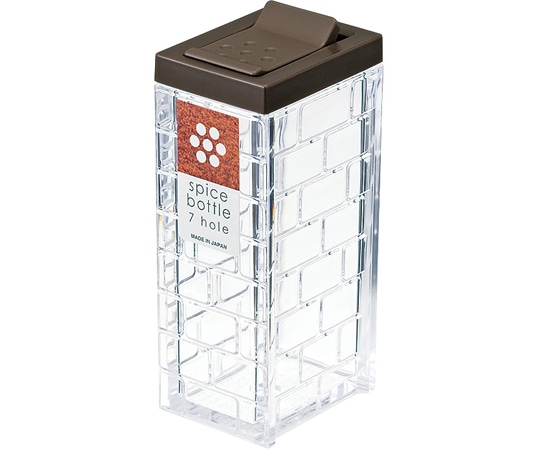 イノマタ化学 スパイスボトル 7 ブラウン #1147 1個（ご注文単位1個）【直送品】