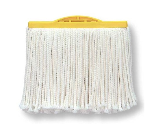 セイワ ヨリクロモップ替糸 8寸 200g 黄 MSS-8300-3 1枚(ご注文単位1枚)【直送品】