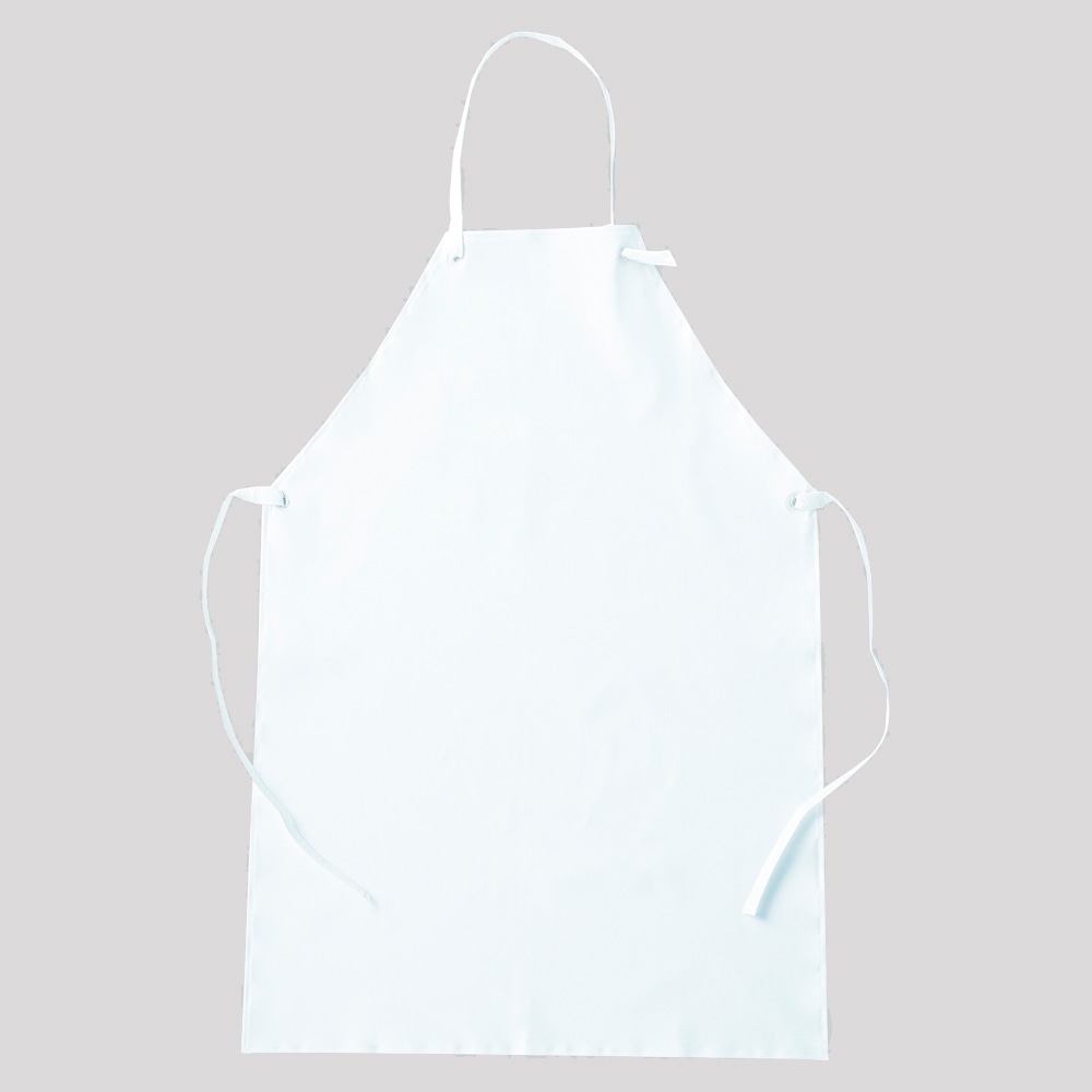 東和コーポレーション 耐油ウレタンエプロン ホワイト 5枚セット 028 1ケース（ご注文単位1ケース）【直送品】