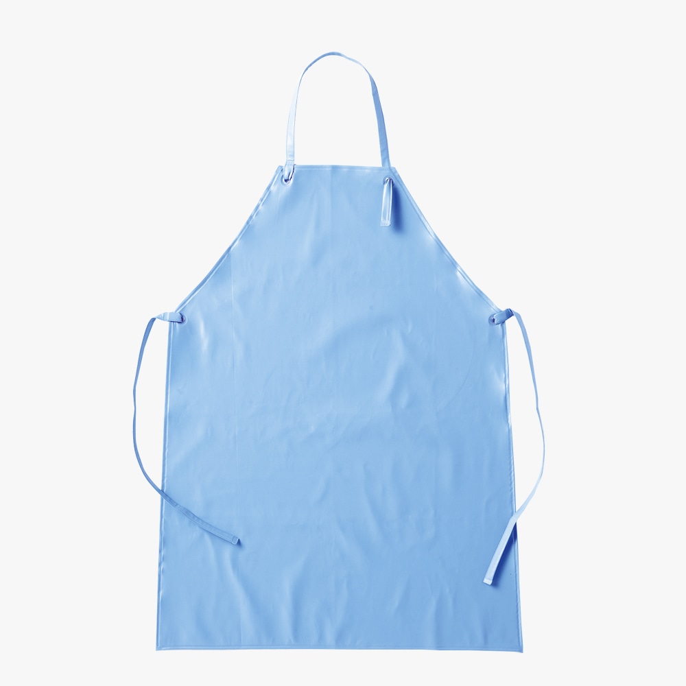 東和コーポレーション 耐油ウレタンエプロン ブルー 5枚セット 029 1ケース（ご注文単位1ケース）【直送品】