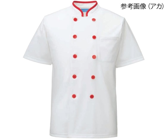 KAZEN トリコットシャツ アカ S 632-17 S 1枚（ご注文単位1枚）【直送品】