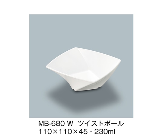 三信化工 ツイストボール ホワイト MB-680_W 1個（ご注文単位1個）【直送品】