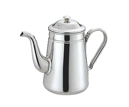 カンダ 18-8コーヒーポット #15太口 2200cc 159062 1個（ご注文単位1個）【直送品】