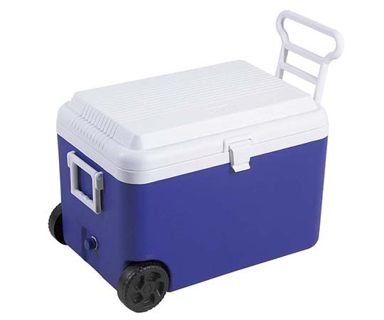 CAPTAIN　STAG リガード ホイールクーラー ブルー 60L M-5060 1個（ご注文単位1個）【直送品】