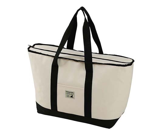 CAPTAIN　STAG シャルマン トートクーラーバッグ アイボリー S UE-0583 1個（ご注文単位1個）【直送品】