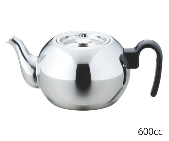 和田助製作所 SW スタッキング ティーポット 600cc 600BK 1個(ご注文単位1個)【直送品】