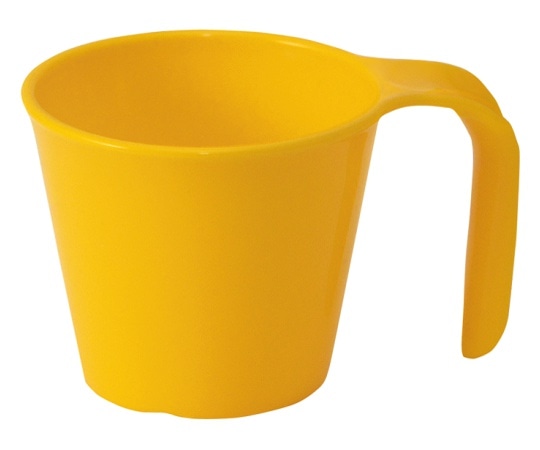 エンテック NO.1731 スマイルカップ230mL 黄 1731Y 1個（ご注文単位1個）【直送品】