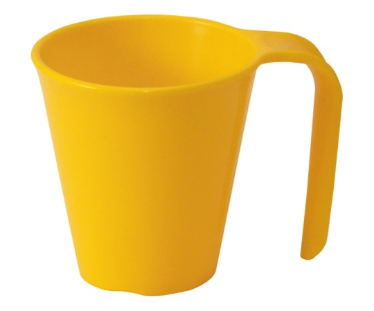 エンテック NO.1732 スマイルカップ250mL 黄 1732Y 1個（ご注文単位1個）【直送品】