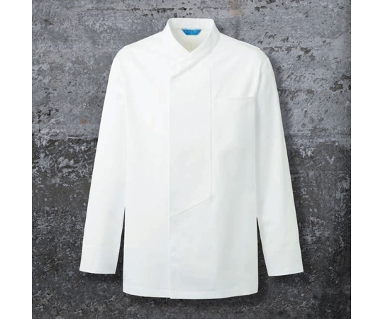 KAZEN スタンドコート ホワイト 3L 669-70 3L 1枚（ご注文単位1枚）【直送品】