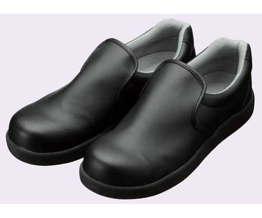 KAZEN コックシューズ 黒 27.0cm 468-75 27.0cm 1足（ご注文単位1足）【直送品】