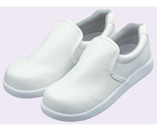 KAZEN コックシューズ 白 25.0cm 468-70 25.0cm 1足（ご注文単位1足）【直送品】