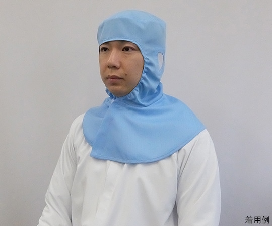 ガードナー 快適ドライフィール ツバ無しフード(青) Mサイズ CR4966-2 1枚（ご注文単位1枚）【直送品】