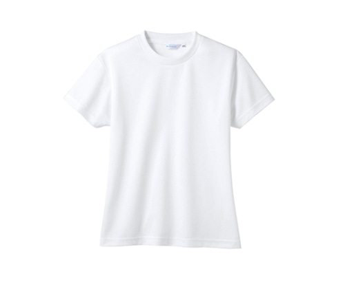 住商モンブラン Tシャツ 男女兼用 半袖ネット付 白 2-511 S 1枚（ご注文単位1枚）【直送品】