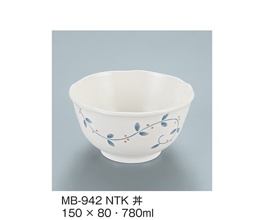 三信化工 丼 南天唐草 MB-942_NTK 1個（ご注文単位1個）【直送品】