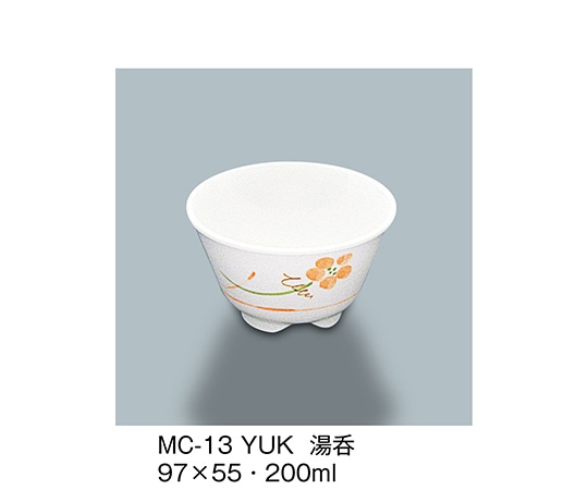 三信化工 湯呑 友花 MC-13_YUK 1個（ご注文単位1個）【直送品】