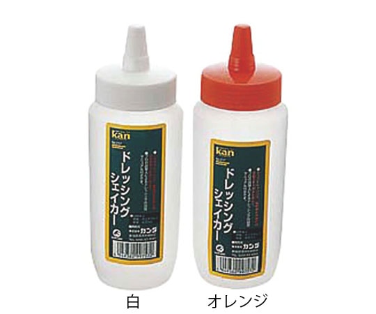 カンダ kan ドレッシングシェイカー400ccオレンジ  1個（ご注文単位1個）【直送品】