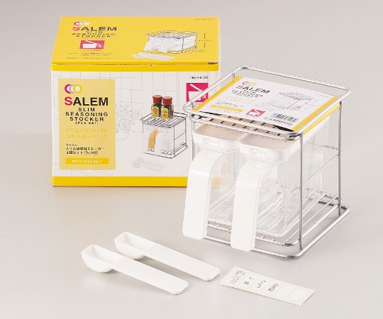 パール金属 セーラム スリム調味料ストッカー 2個セット(ラック付) H-6128 1箱（ご注文単位1箱）【直送品】