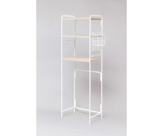 アイリスオーヤマ スタイル冷蔵庫ラック ホワイト SRR-580 1個（ご注文単位1個）【直送品】