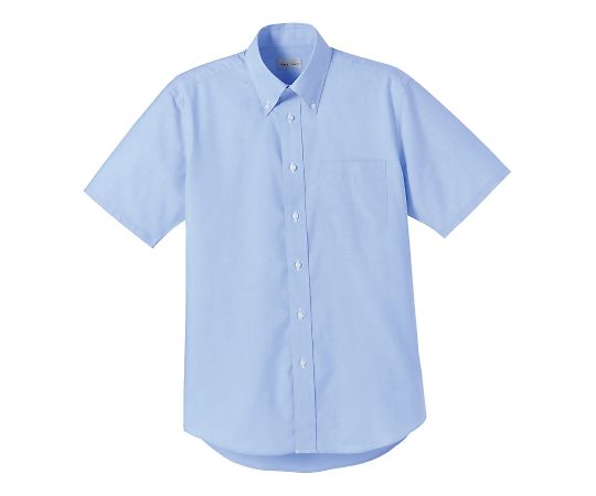 FACE オックスフォード半袖シャツ ブルー S FB4511U-7 S 1枚（ご注文単位1枚）【直送品】