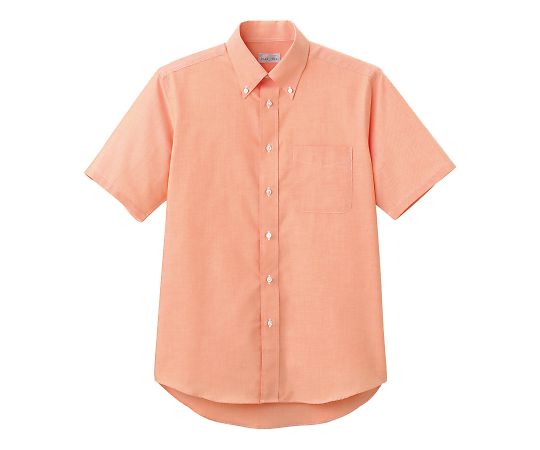 FACE オックスフォード半袖シャツ オレンジ SS FB4511U-13 SS 1枚（ご注文単位1枚）【直送品】