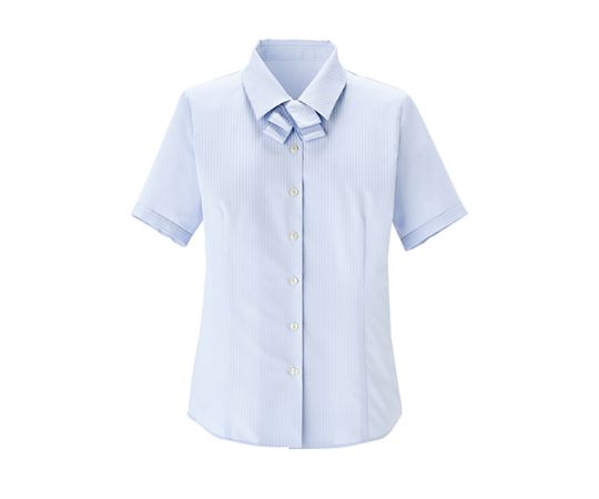 BON 半袖ブラウス ブルー 17G RB4558-6 17G 1枚（ご注文単位1枚）【直送品】