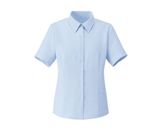 BON 半袖ブラウス ブルー 17G RB4559-6 17G 1枚（ご注文単位1枚）【直送品】