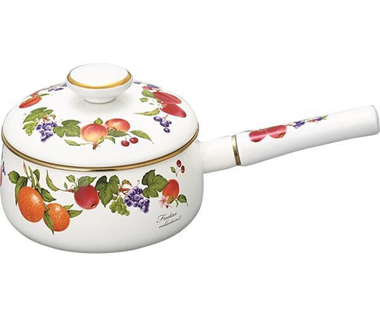 富士ホーロー 18cm(2.1L)片手鍋 FTC-18S 1個（ご注文単位1個）【直送品】