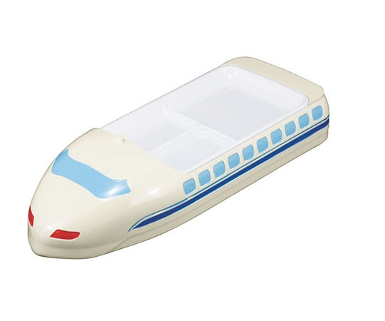 カンダ メラミンお子様ランチ皿 ニュー新幹線 アイボリー 322130 1個（ご注文単位1個）【直送品】