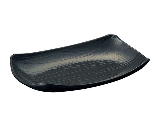 Daiwa 菜津味 長角皿・弦 黒 SS-23-BK 319335 1個（ご注文単位1個）【直送品】