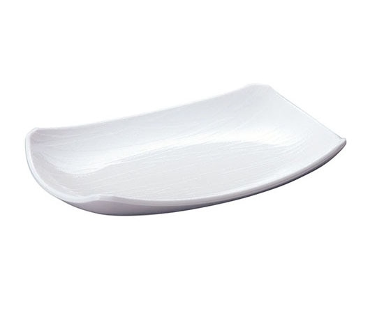 Daiwa 菜津味 長角皿・弦 白 SS-23-W 319334 1個（ご注文単位1個）【直送品】