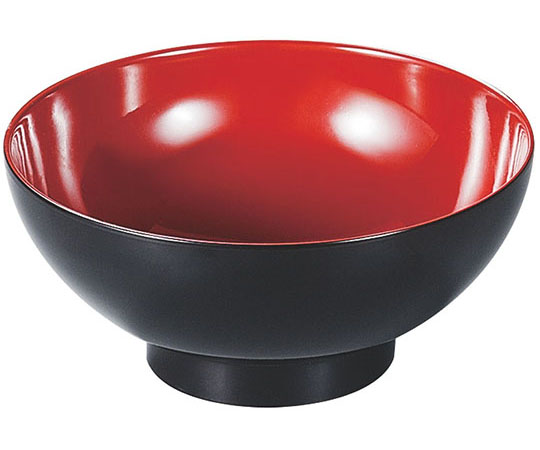 エンテック 内朱汁椀(新)M-16 320228 1個(ご注文単位1個)【直送品】