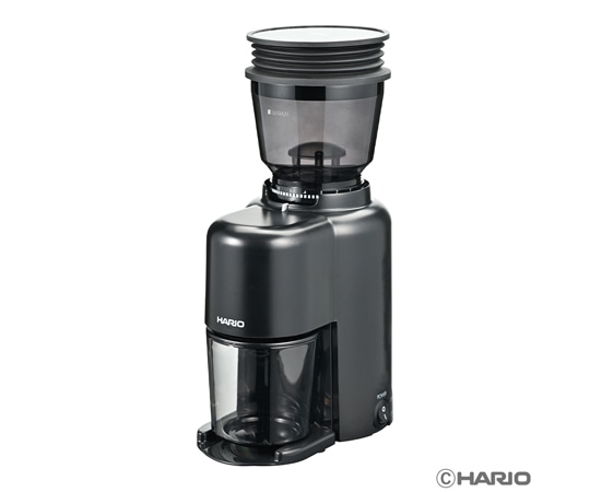 HARIO V60電動コーヒーグラインダーコンパクトN EVCN-8-B 1個(ご注文単位1個)【直送品】
