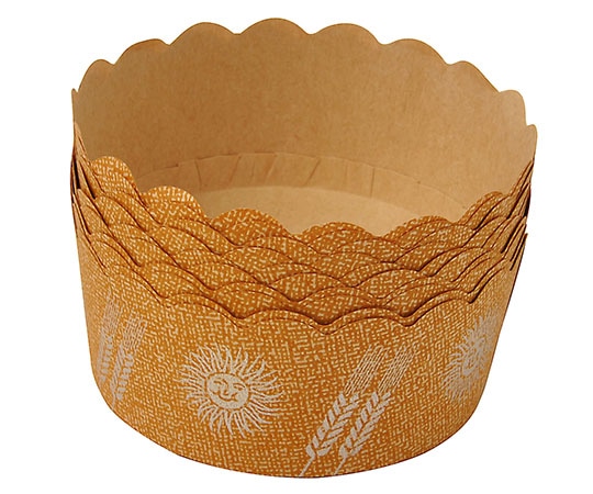 WIZ'A(アークランドサカモト) PROCake ベーキングカップ 茶 1枚×10枚入 NP-3B 1セット（ご注文単位1セット）【直送品】