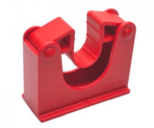 ヒルブラシ(サーモンブラシ) サーモンブラシハンガー大 レッド HOLD2 1個(ご注文単位1個)【直送品】