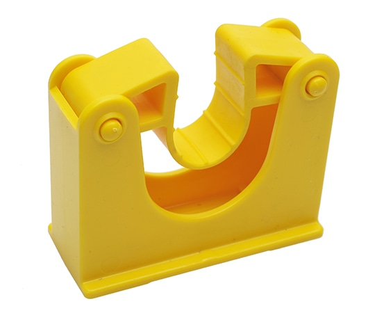 ヒルブラシ(サーモンブラシ) サーモンブラシハンガー大 イエロー HOLD2 1個(ご注文単位1個)【直送品】