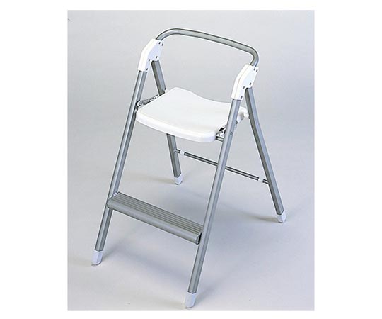 オークス ステップアップチェア シルバー X11 1個(ご注文単位1個)【直送品】