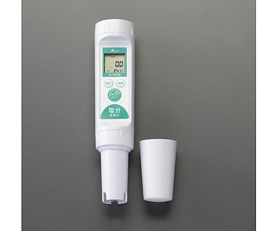 エスコ デジタル塩分濃度計 EA776BB-11 1個（ご注文単位1個）【直送品】