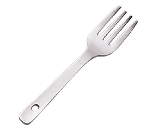 エムテートリマツ 18-0幼児用フォーク 4本刃(穴明) ミニ 131mm  1個（ご注文単位1個）【直送品】