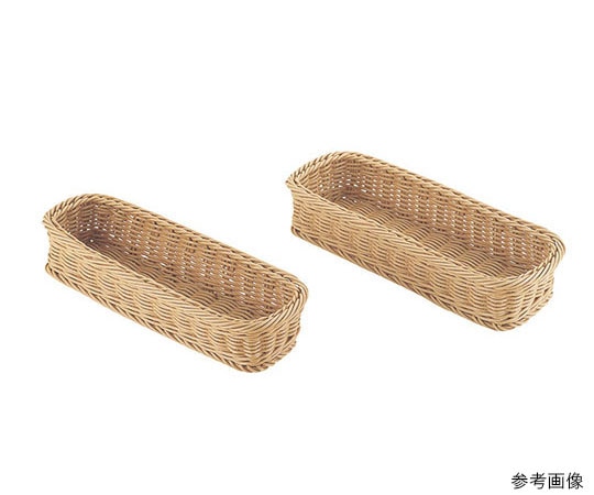 トーダイ PPラタン カトラリーバスケット小(2人用) アイボリー CB-001-IV 196027 1個（ご注文単位1個）【直送品】