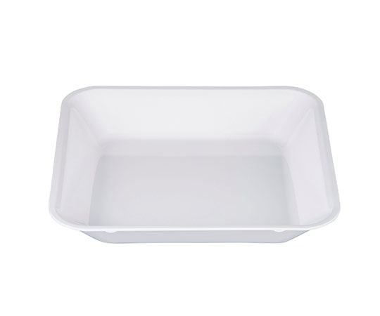 カンダ メラミン製フードパン角型 2/3 白 UL-2365-W 446107 1個（ご注文単位1個）【直送品】