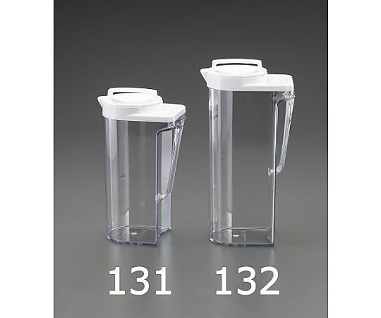 エスコ 152x 99x301mm/2.2L ポット EA763AZ-132 1個（ご注文単位1個）【直送品】