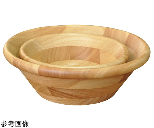 ヤマコー Home Cafe 天然木サラダボウル φ24cm ナチュラル 87331 1個（ご注文単位1個）【直送品】