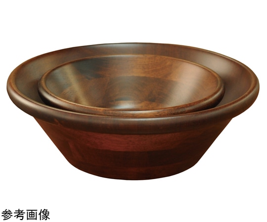ヤマコー Home Cafe 天然木サラダボウル φ24cm ブラウン 87330 1個（ご注文単位1個）【直送品】