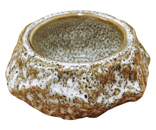 ヤマコー 岩石 薬味入れ(フタなし)ゆず白 79447 1個（ご注文単位1個）【直送品】