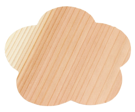 ヤマコー Naturalist ウッドペーパー5枚セット うめ 79402 1セット(ご注文単位1セット)【直送品】