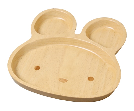 ヤマコー 木製キッズトレイ うさぎ 89970 1個（ご注文単位1個）【直送品】