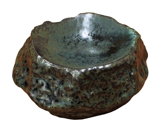 ヤマコー 岩石 一品皿 青 79413 1個（ご注文単位1個）【直送品】