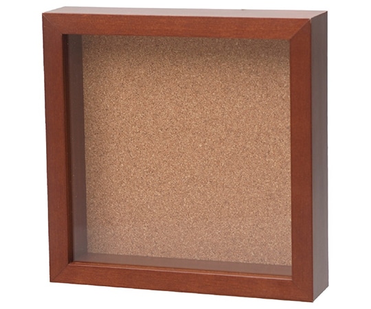 万丈 キューブフレーム ブラウン CF-1717BR 1個(ご注文単位1個)【直送品】