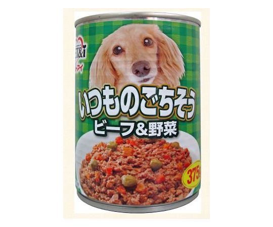 ペットアイ いつものごちそう ビーフ&野菜 375g  1個（ご注文単位1個）【直送品】